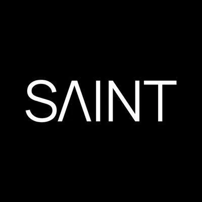 SAINT logo background