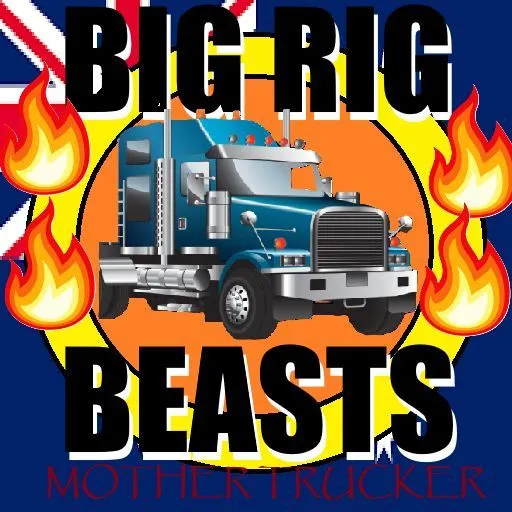 BIG RIG BEASTS logo background