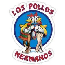 Los pollos herm logo background