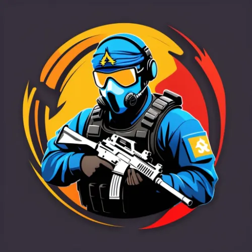 Weaponised logo background