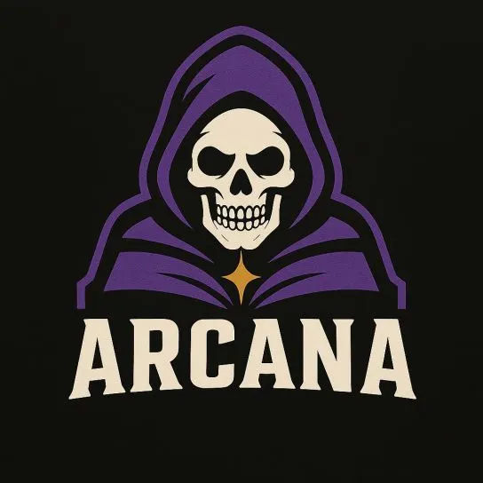 Arcana logo background