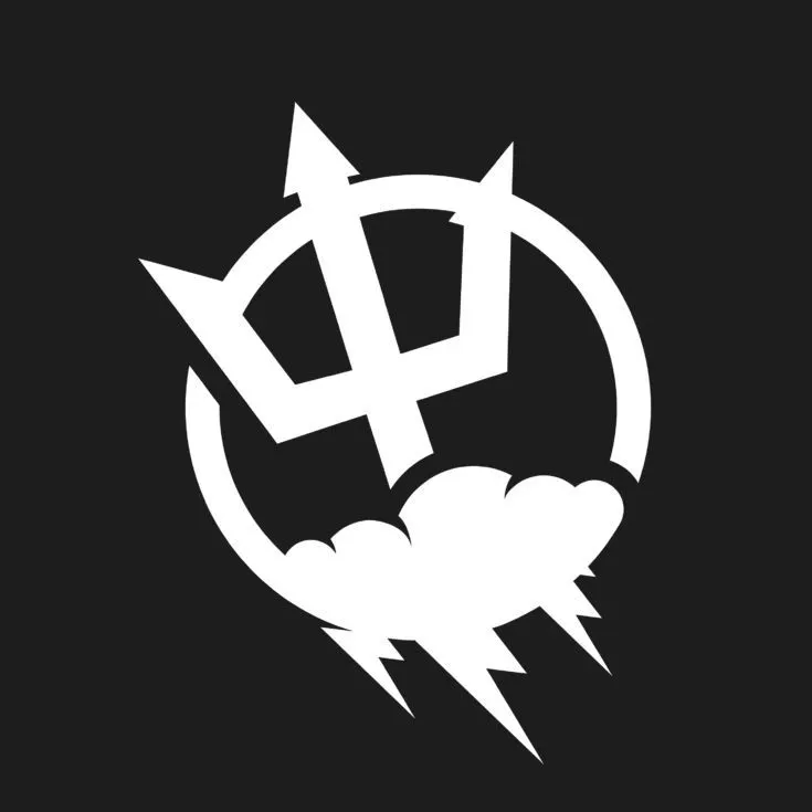 Trident Storm logo background