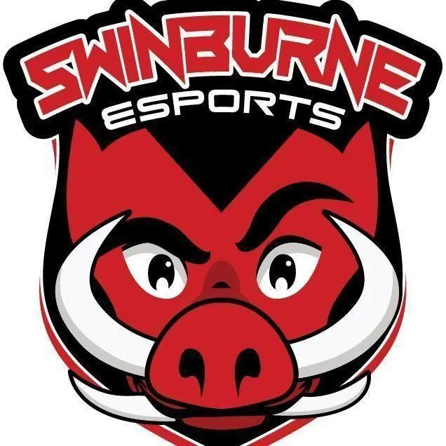 Swinburne White logo background