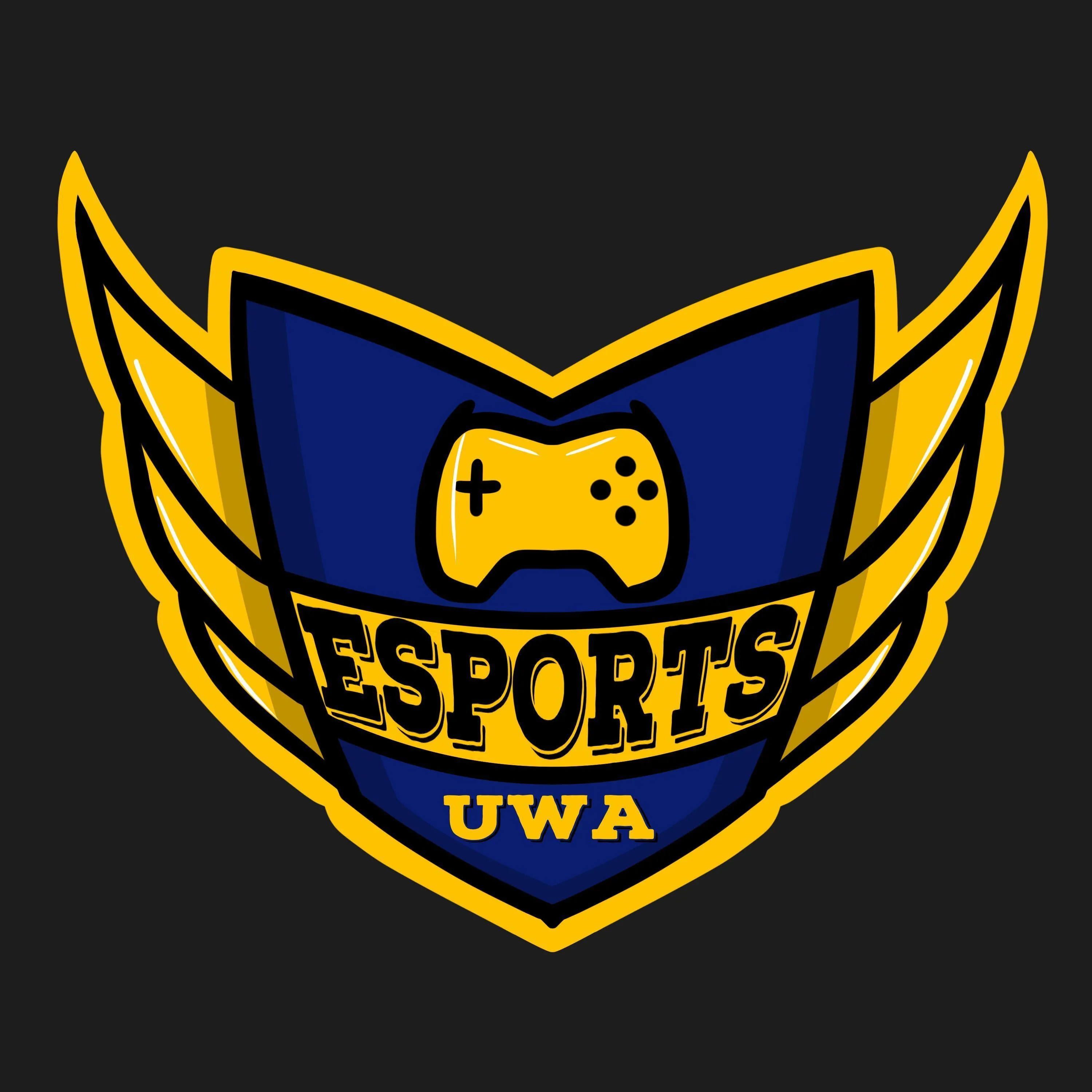 UWA Blue logo background