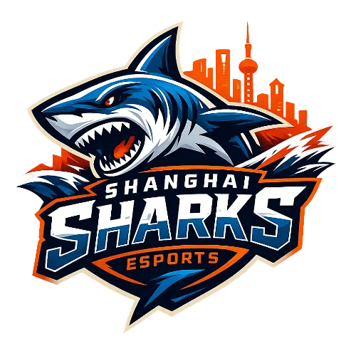 Shanghai Sharks logo background