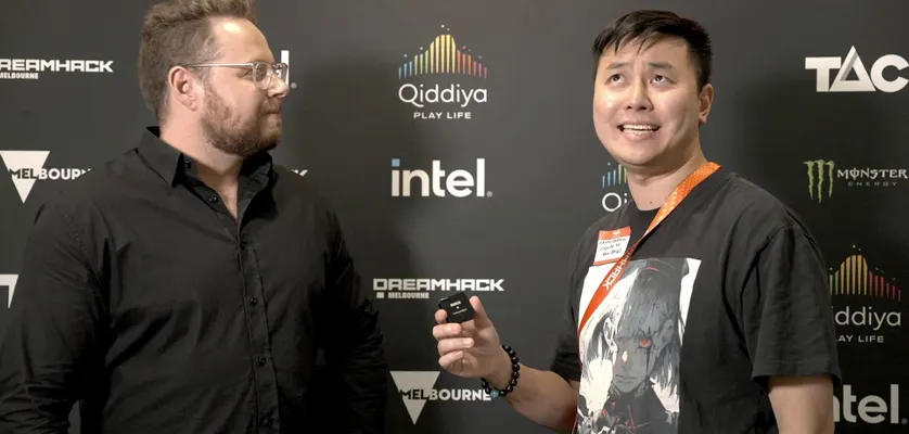 Catching up with Conky at DreamHack Melbourne