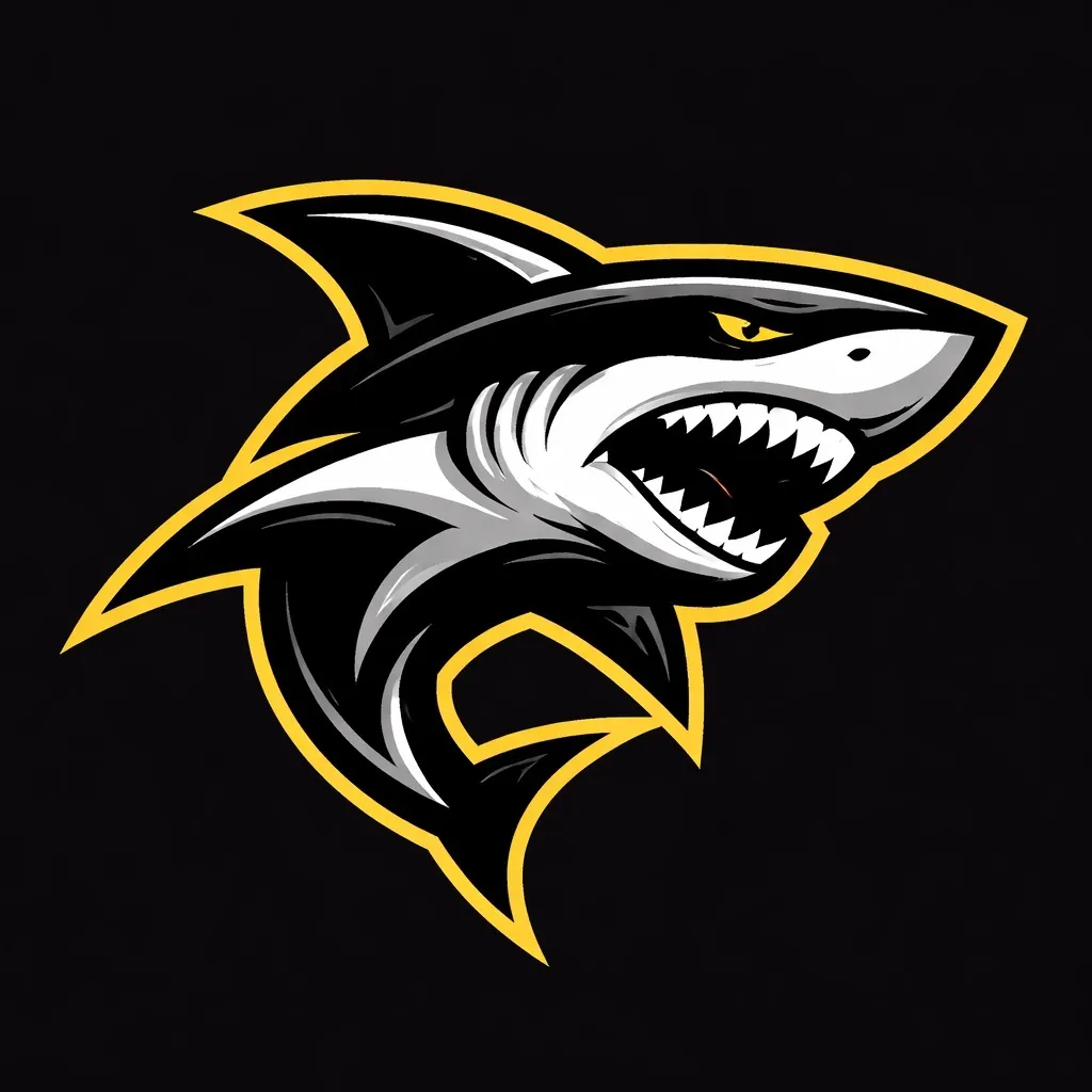Sharks logo background