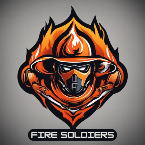 Fire Soldiers logo background