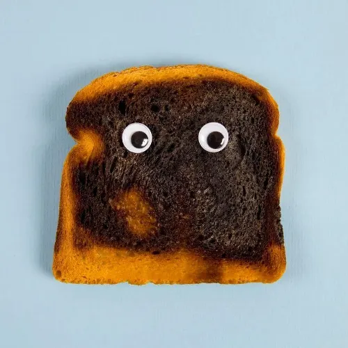 Burnt Toast logo background