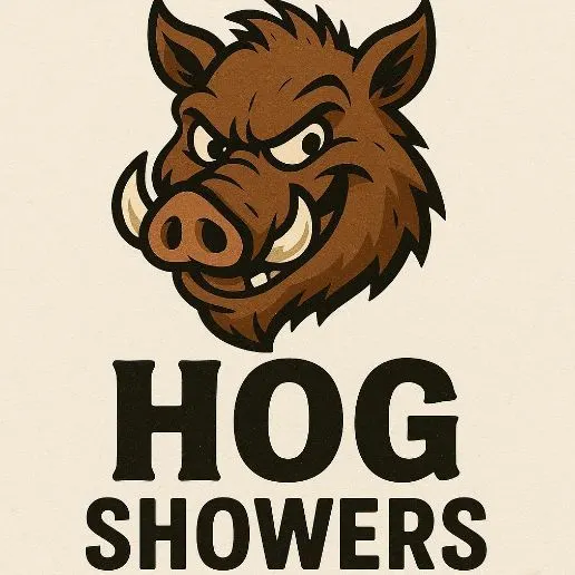 HOG SHOWERS logo background