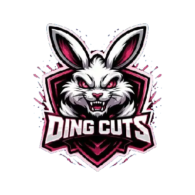Ding Cuts logo background