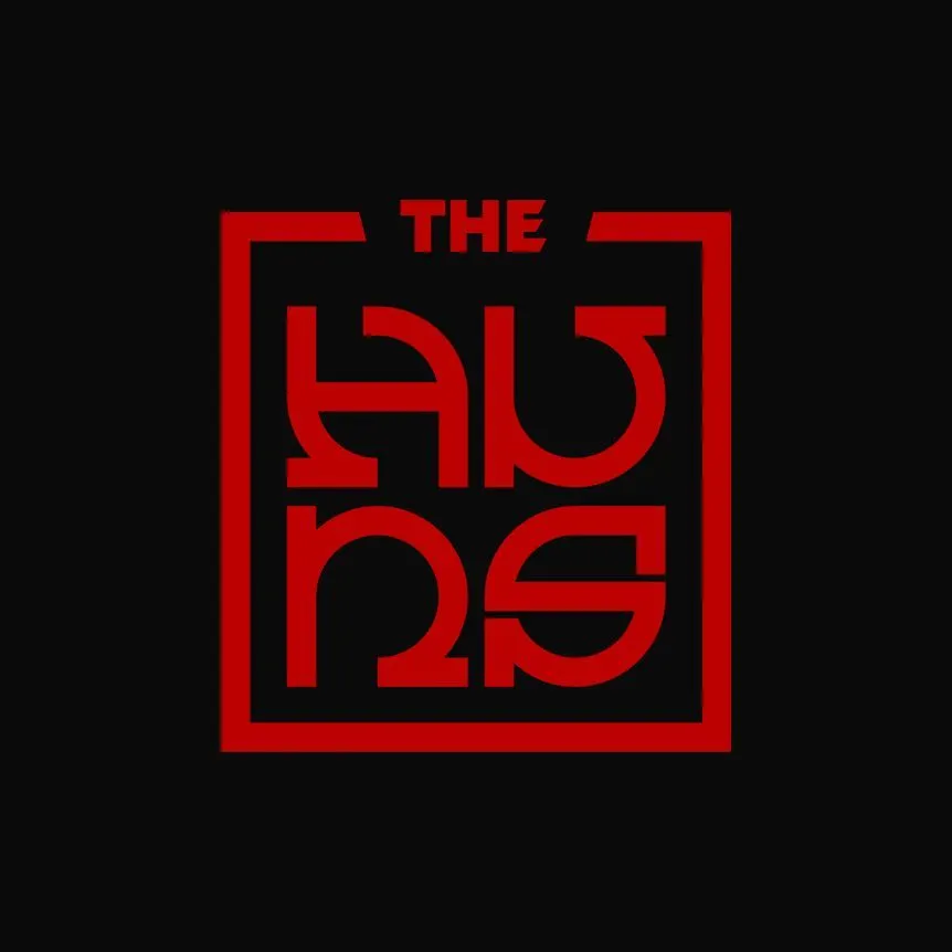 The Huns logo background